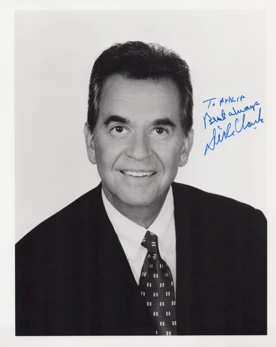 Dick Clark autograph