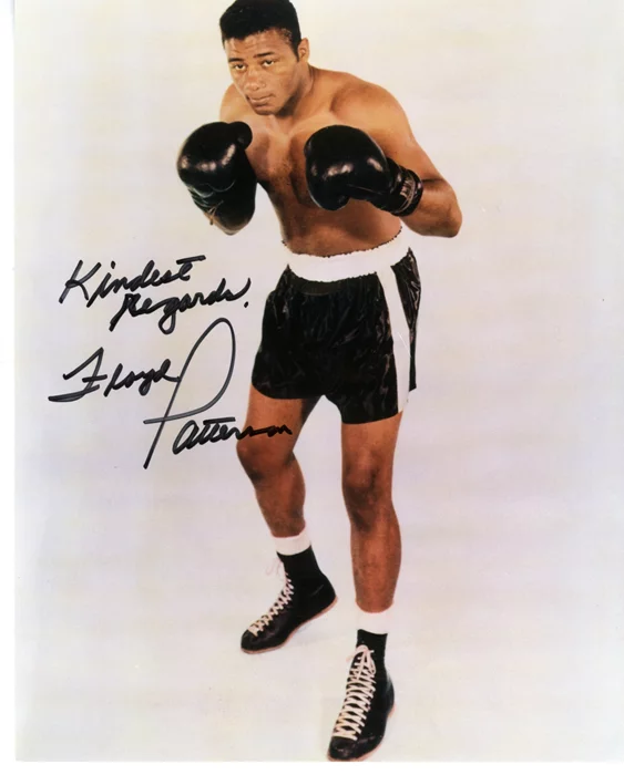 Floyd Patterson autograph