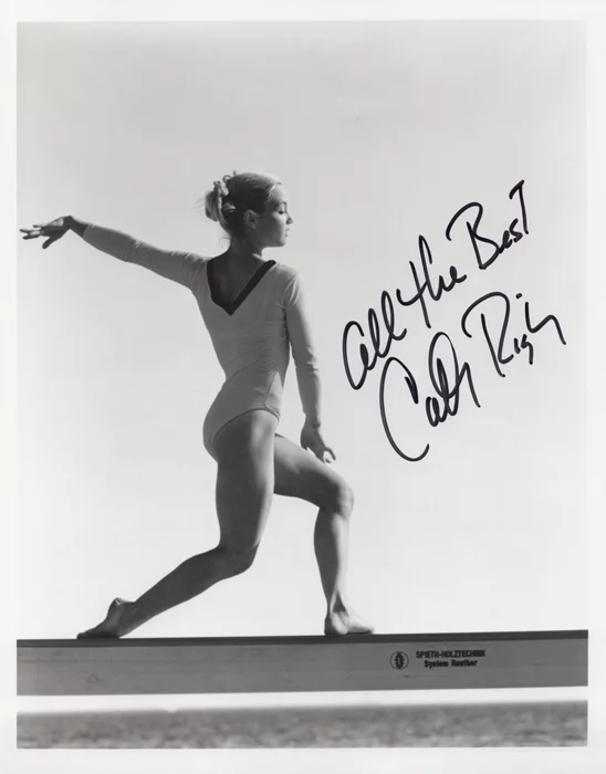Cathy Rigby autograph