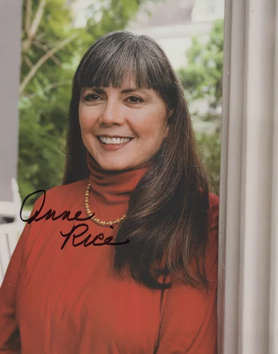 Anne Rice autograph
