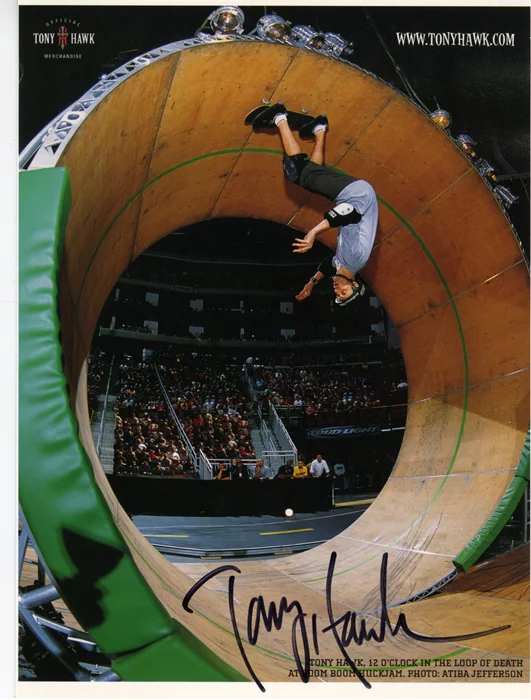 Tony Hawk autograph