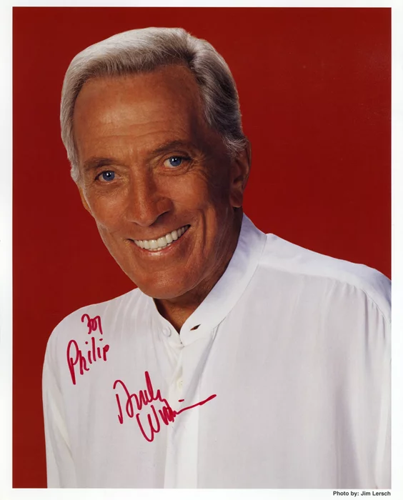 Andy Williams autograph