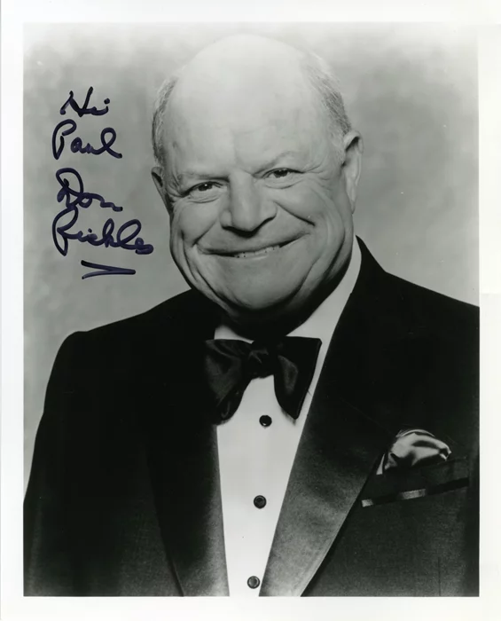 Don Rickles autograph