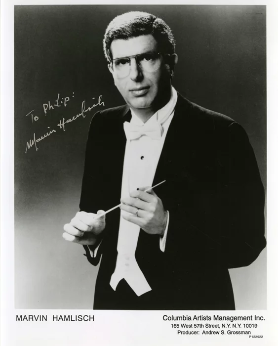 Marvin Hamlisch autograph