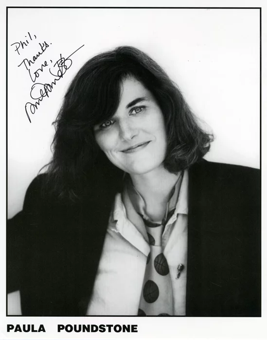Paula Poundstone autograph