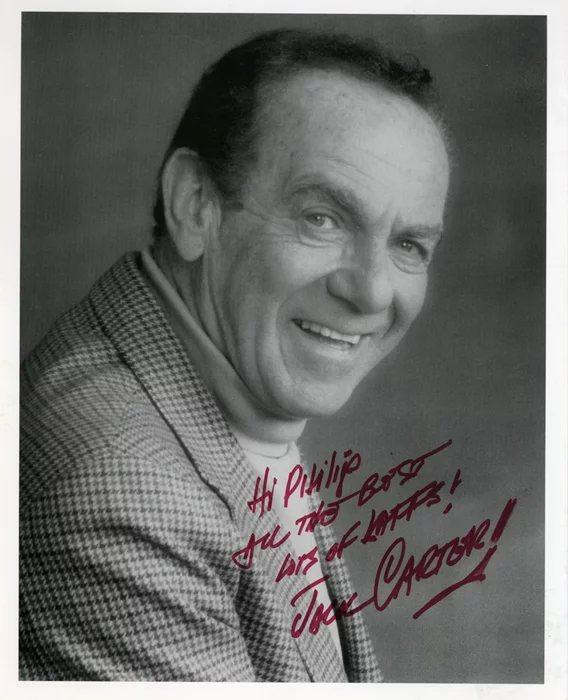 Jack Carter autograph