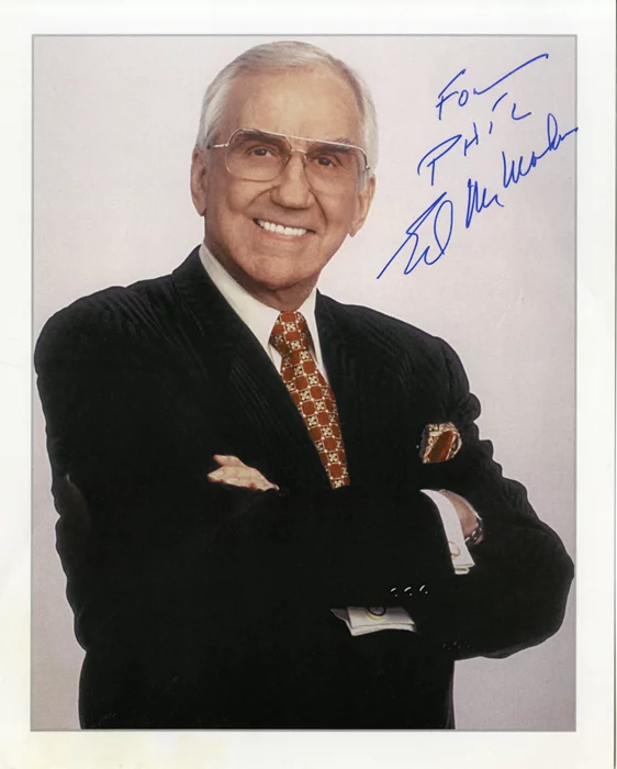 Ed McMahon autograph
