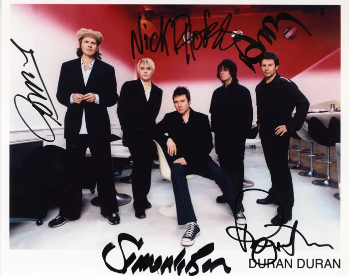 Duran Duran autograph