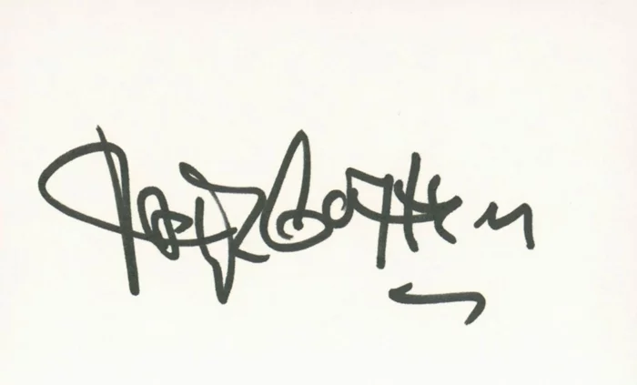Joseph Cotten autograph