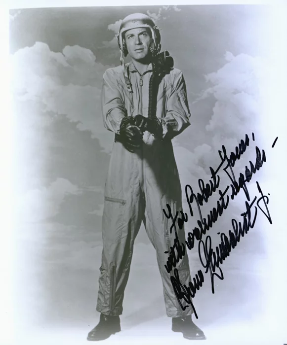 Efrem Zimbalist, Jr. autograph