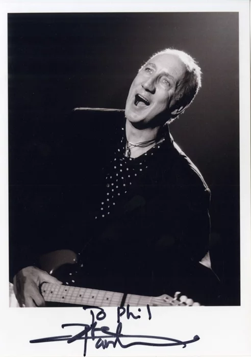 Pete Townshend autograph
