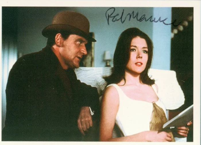 Patrick MacNee autograph
