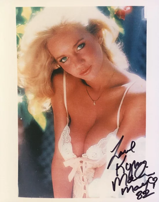Kym Malin autograph