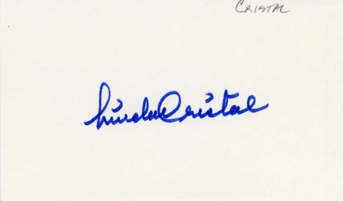 Linda Cristal autograph