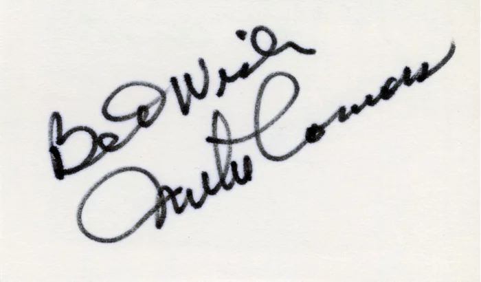 Mike Connors autograph