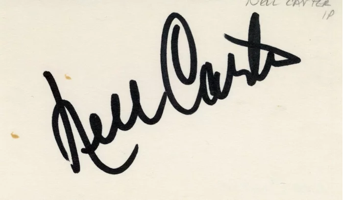 Nell Carter autograph