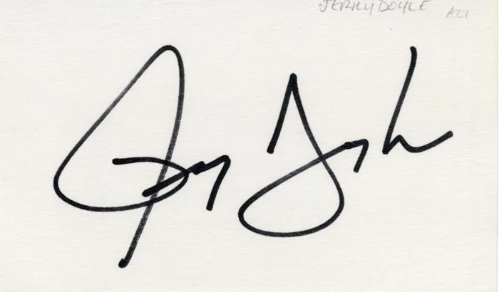 Jerry Doyle autograph
