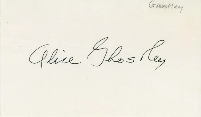 Alice Ghostley autograph