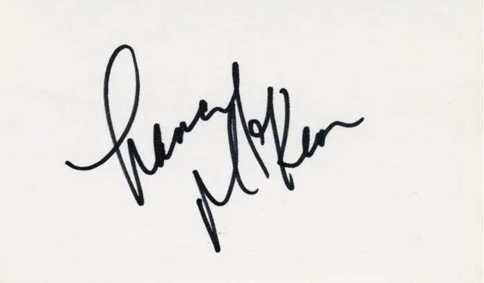 Nancy McKeon autograph