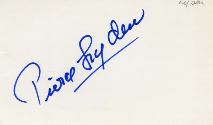 Pierce Lyden autograph