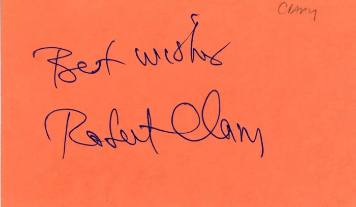 Robert Clary autograph