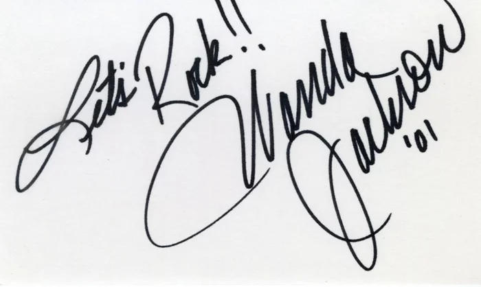 Wanda Jackson autograph