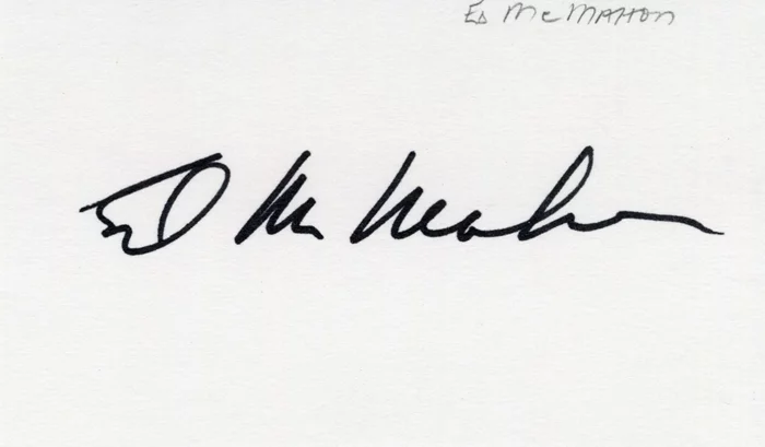 Ed McMahon autograph