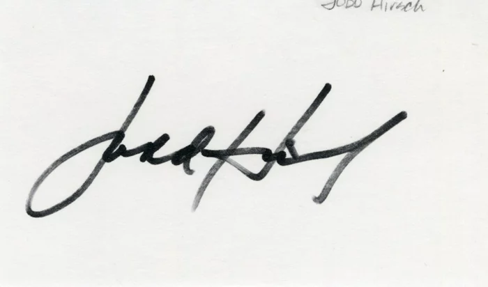 Judd Hirsch autograph