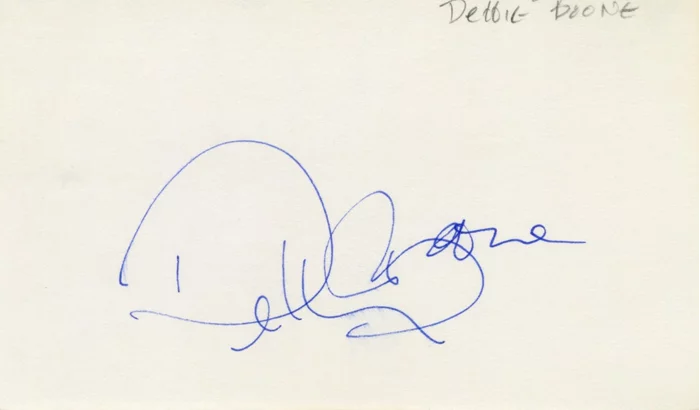 Debby Boone autograph