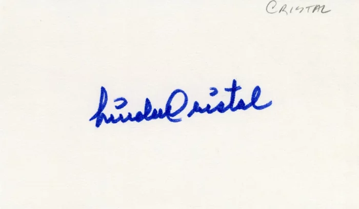 Linda Cristal autograph