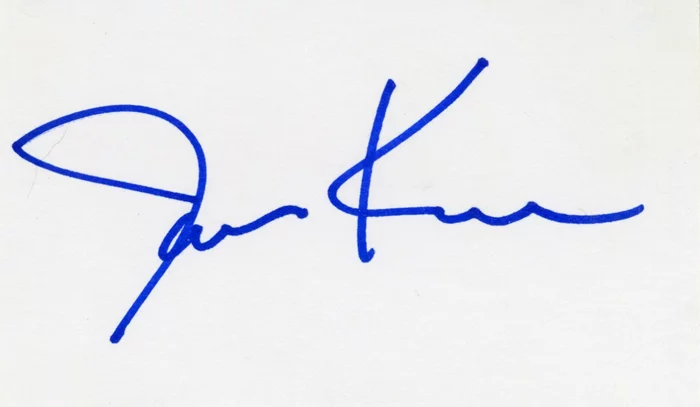 James Karen autograph