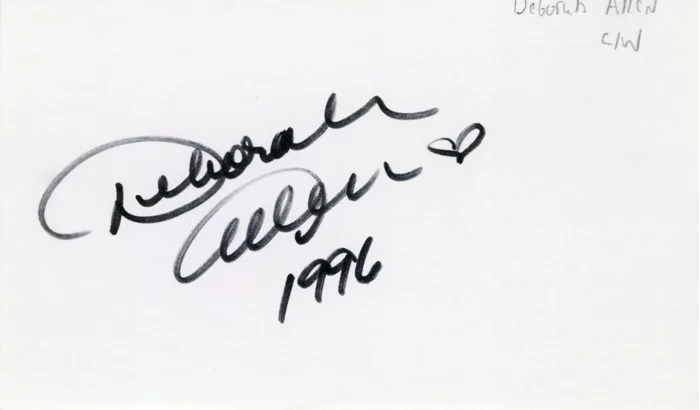 Debbie Allen autograph