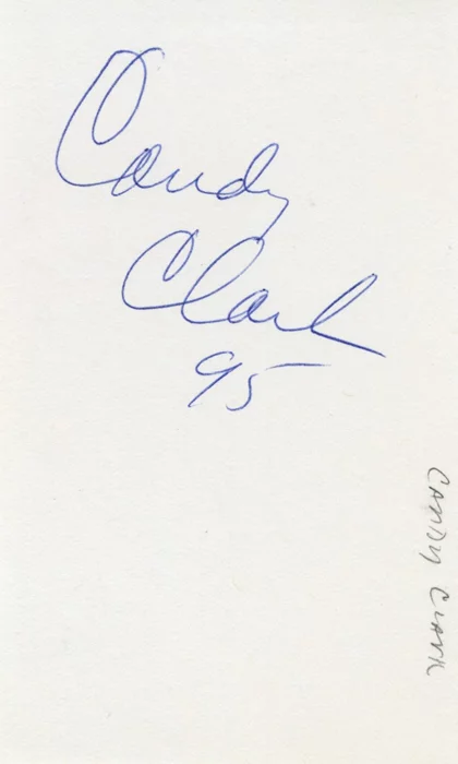 Candy Clark autograph