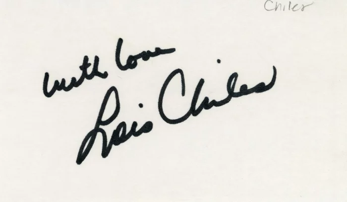 Lois Chiles autograph