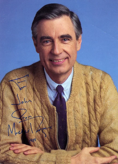 Fred Rogers autograph