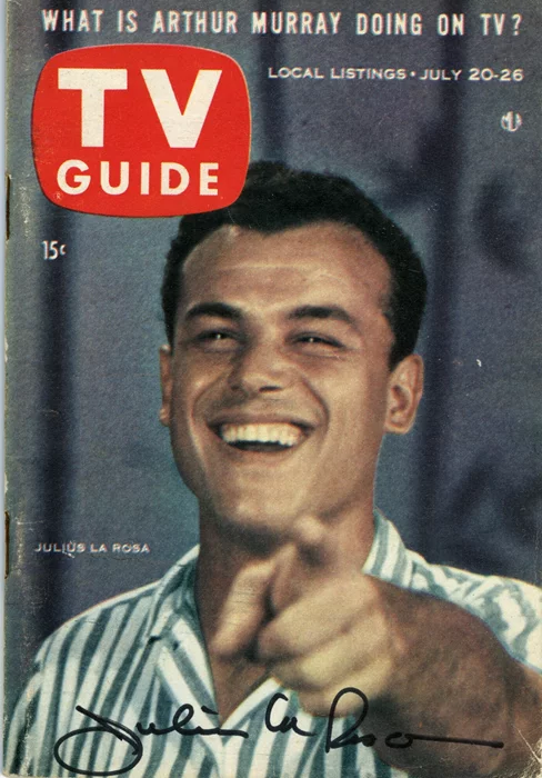 Julius LaRosa autograph