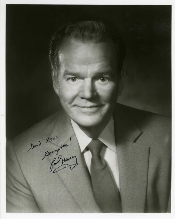 Paul Harvey autograph