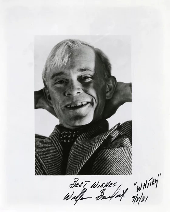 William Benedict autograph