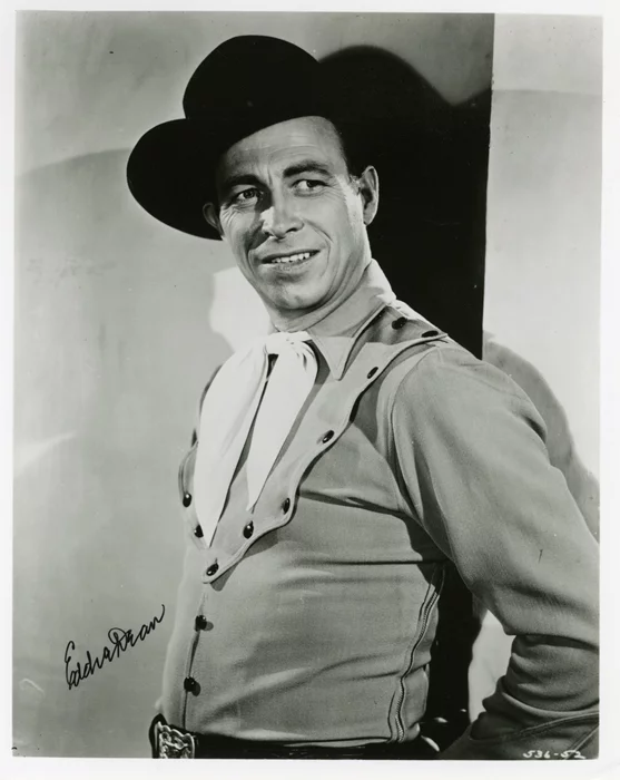 Eddie Dean autograph