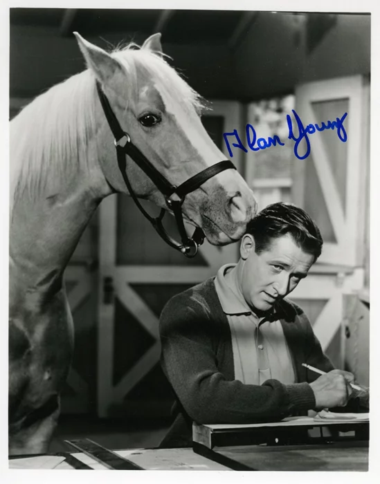 Alan Young autograph