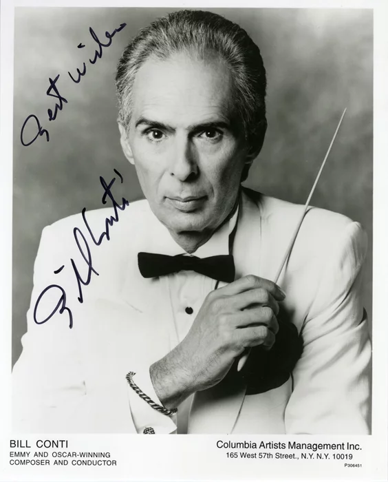 Bill Conti autograph