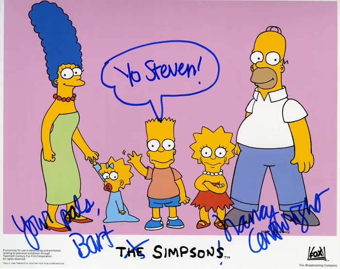 Nancy Cartwright autograph