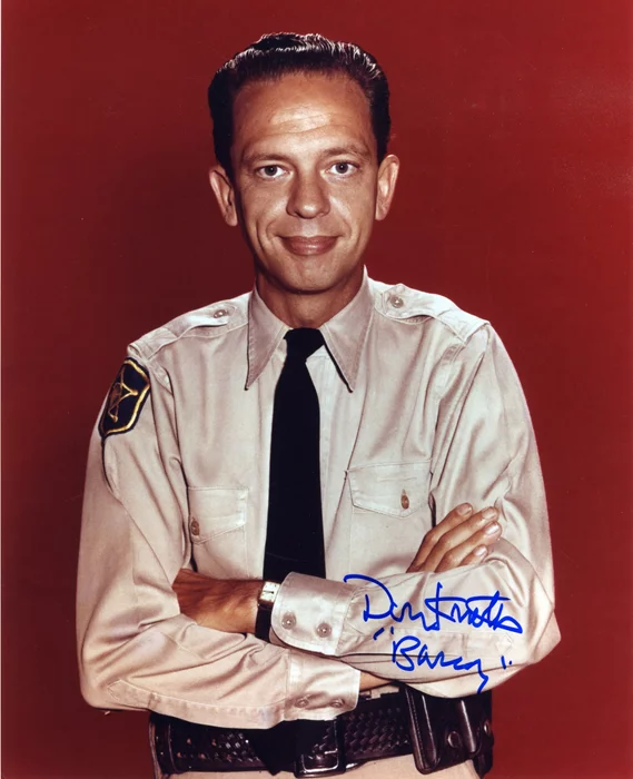 Don Knotts autograph