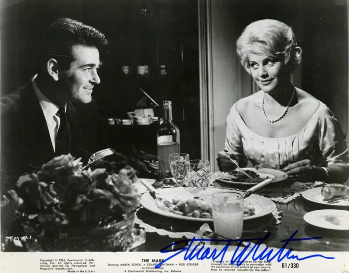 Stuart Whitman autograph