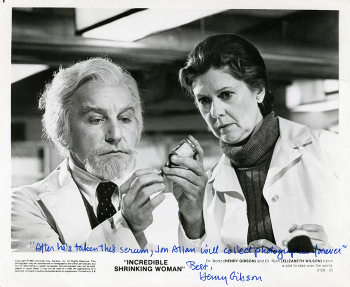 Henry Gibson autograph