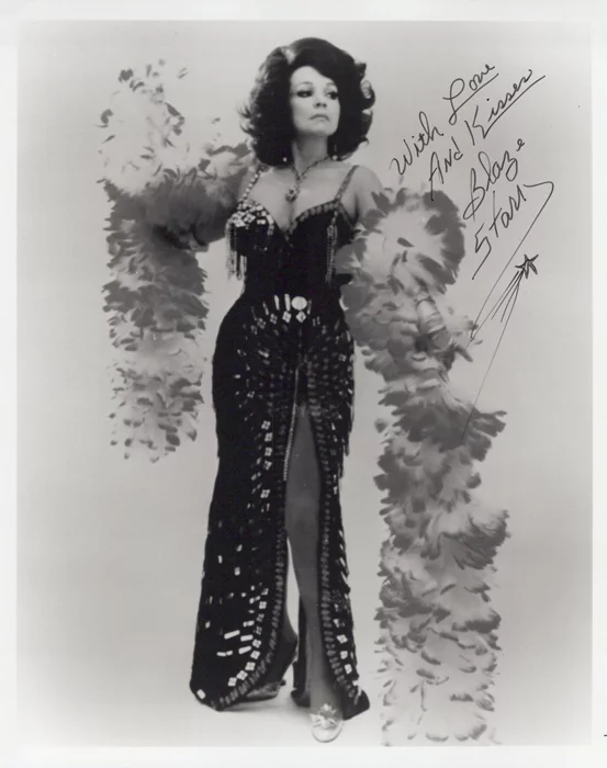 Blaze Starr autograph