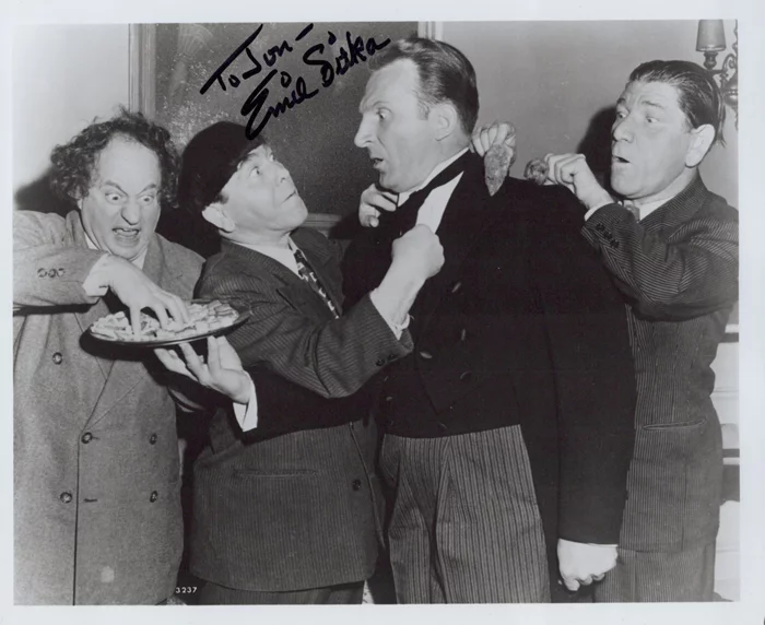 Emil Sitka autograph