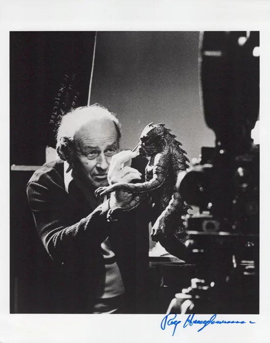 Ray Harryhausen autograph