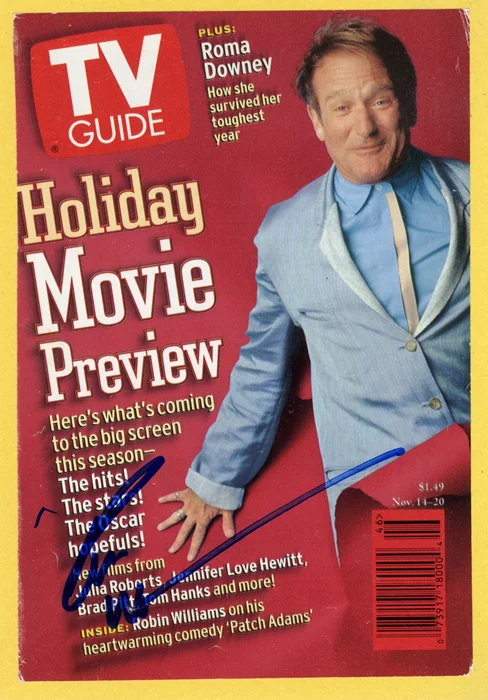 Robin Williams autograph