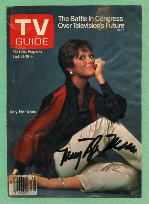Mary Tyler Moore autograph